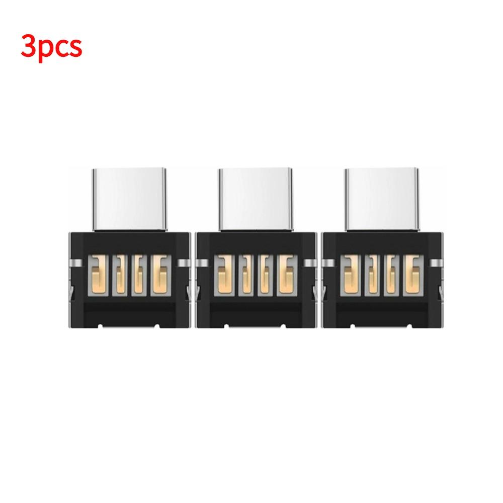 OTG Micro USB Type C Adapter USB-C Male to USB 2.0 Female Data Connector for Macbook Samsung Type C Micro USB OTG Cable Adapter