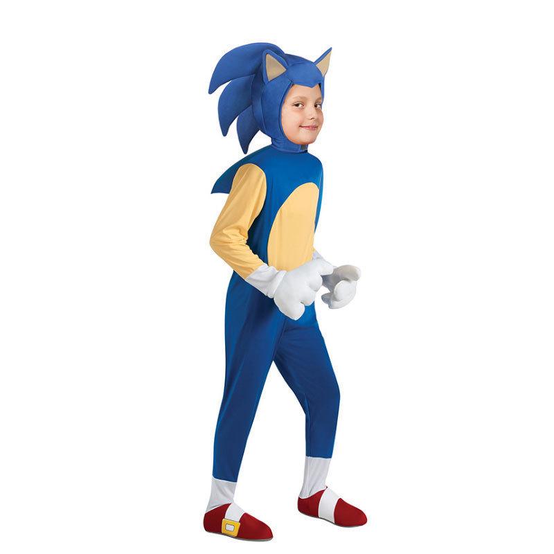 Kinder Halloween Sonic the Hedgehog Cosplay Kostüm