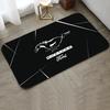 M-Mustang Auto Logo Aufgedruckte Fußmatte Haus Schlafzimmer Küche Rutschfeste Bodenteppich, Saugfähige Schmutzabweisende Fußmatten