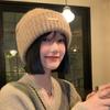 Rabbit Premium Hair Knitted Hat For Women Warm Winter Fashionable Beanie