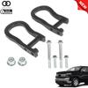 Pair Black Tow Hooks With Hardware For Chevrolet Silverado Sierra 1500 2007-2019