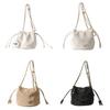 Minimalist Bucket Bag For Women With Chain Strap In Pu Leather For Daily Use