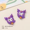 10 Pcs New Cartoon Halloween Book Bat Animal Series Resin Scrapbook Diy Jewelry Party Children Gift Hairpin Accessories A8