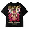 Zazomde Unisex Streetwear Chinese Character Tshirt Graphic Tshirt Cotton 2023 Harajuku T Shirt Summer Hip Hop Tops Tees Unisex