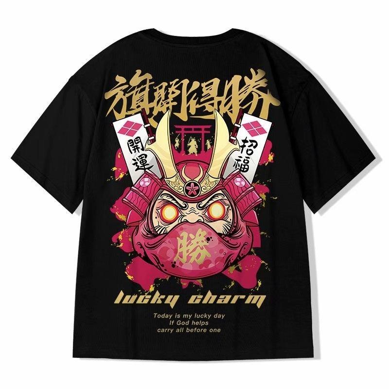 Zazomde Unisex Streetwear Chinese Character Tshirt Graphic Tshirt Cotton 2023 Harajuku T Shirt Summer Hip Hop Tops Tees Unisex