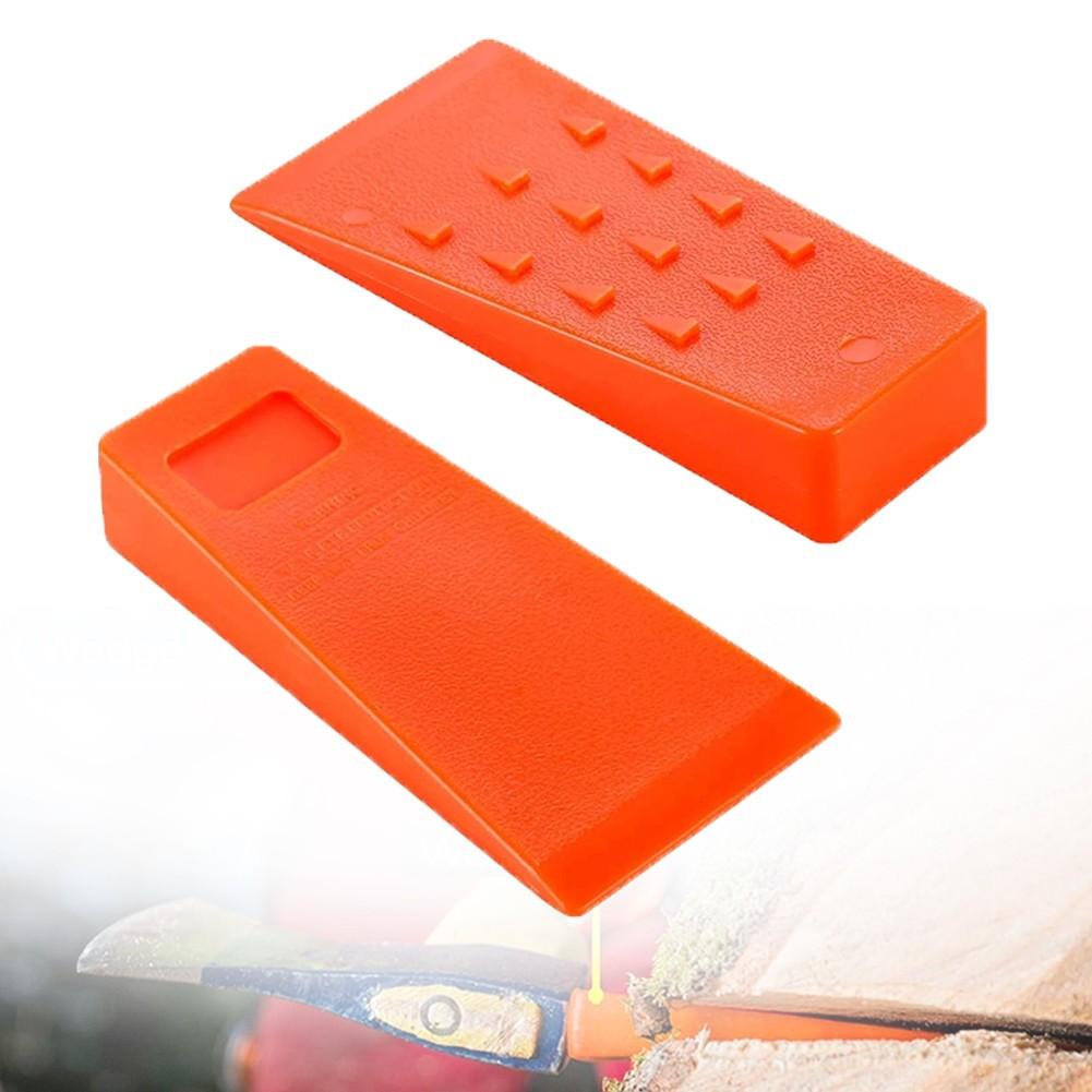 Felling Wedges ABS Plastic Accessory Heavy Duty Orange