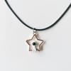 Collane con ciondolo a forma di luna, stella, cristallo e astronauta alla moda per donna e uomo, gioielli per coppia, gioielli da astronauta per amanti, regalo, catena a maglie