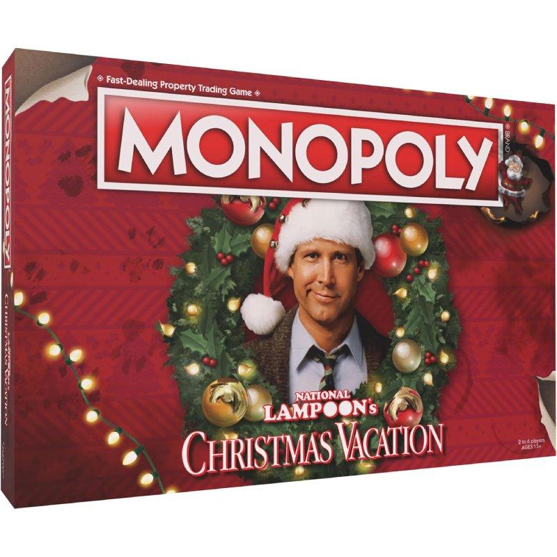 Lampoons Monopoly National Christmas Vacation Cards Board Games Party Activity