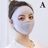 Summer Sunscreen Ice Silk Mask Sun Protection Anti-UV Thin Breathable Dustproof Outdoor Cycling Full Face Coverage
