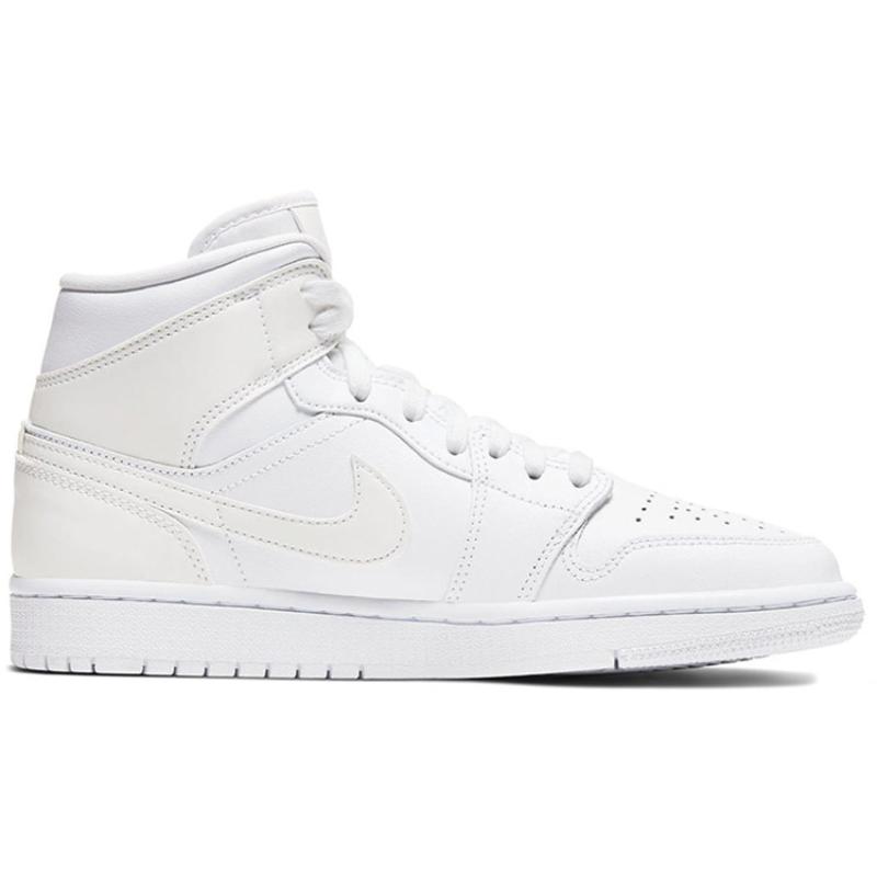 Air Jordan 1 Mid 'White Ivory' Women's Jordan BQ6472-112