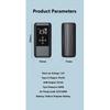 6 In 1 Portable 800A Jump Starter Power Bank, 12V Car Starting Device with Air Pump, Emergency Battery Booster for SUV