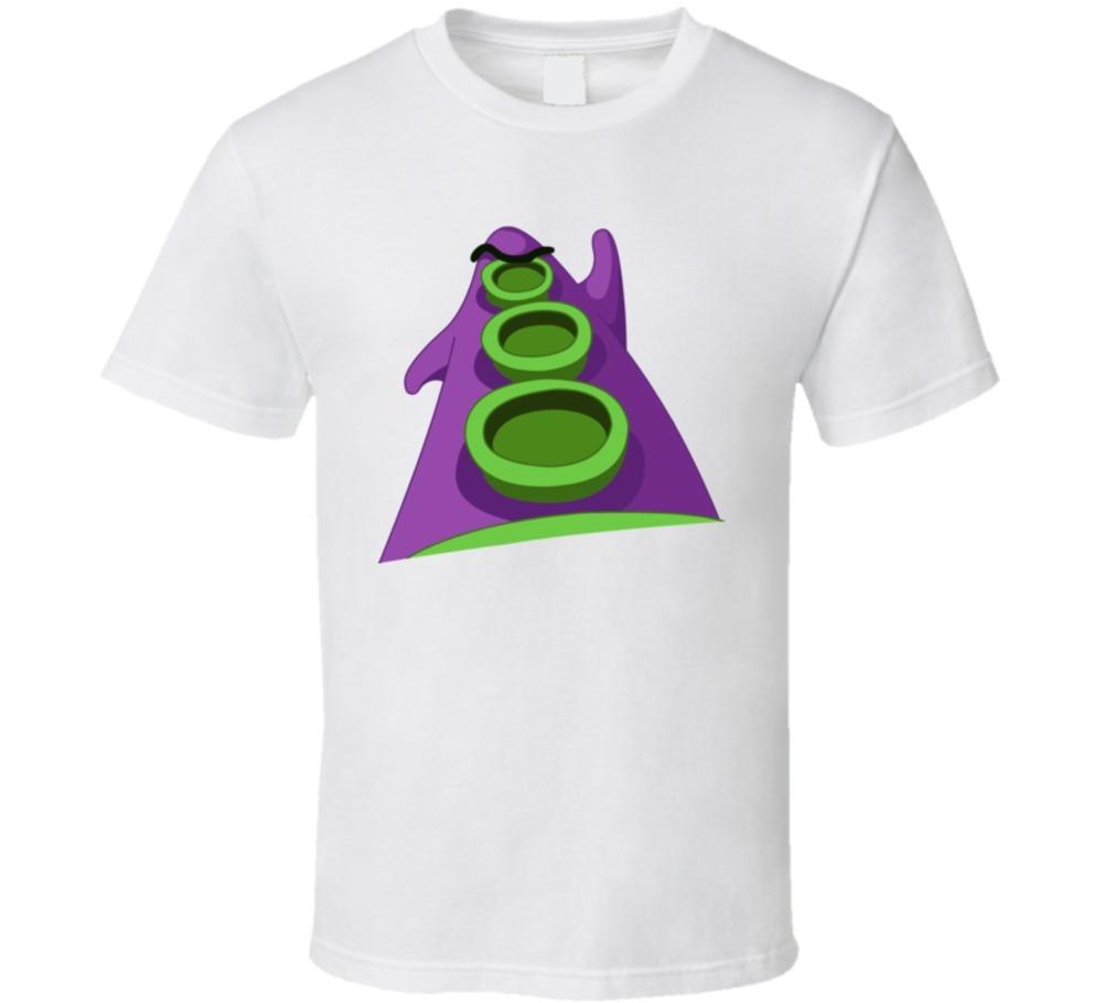 Day of the Tentacle Video Game T Shirt S разноцветный
