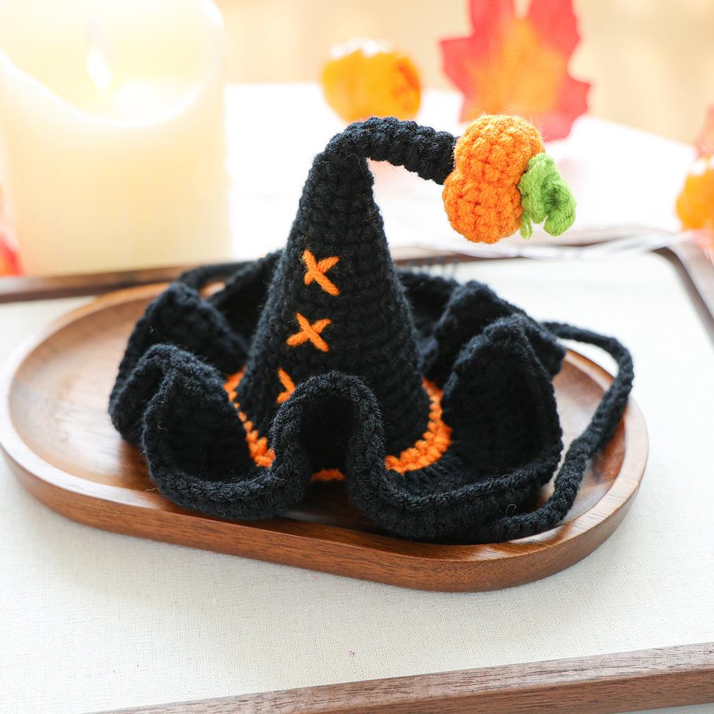 Wool Wizard Hat Pet Dog Cat Small Dog Puppy Out Handsome Casual Fashion Cute Accessories Halloween Wool Wizard Hat
