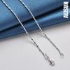 925 Sterling Silver Bead Necklace Wedding Jewelry