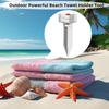 Yousheng Beach Towel Holder Stake Adjustable Windproof Towel Fixing Clip Heavy Duty Outdoor Sand Grass Compatible Beach Towel Clamp