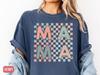 Retro Mama T-shirt, Comfort Colors Oversized Tee, Mothers Day Gift