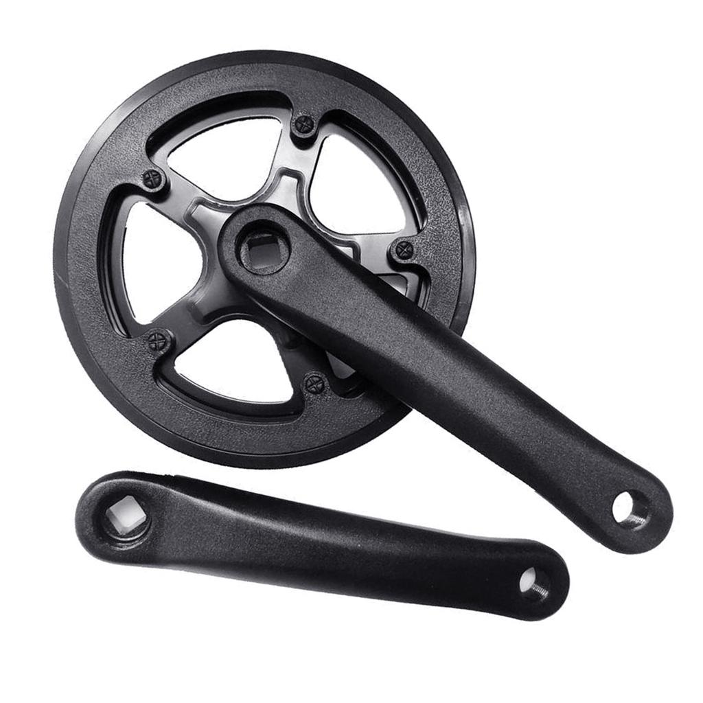 Pedivela Single Speed 52T/48T/40T Liga de Alumínio Bicicletas Pedivela Roda Dentada Bicicleta Dobrável Pedivela Roda Dentada
