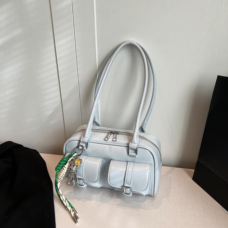 Premium Sense Women's Bag Large Capacity 2025 New Autumn and Winter Niche Design Single Shoulder Underarm Bag Commuter Pillow Bag