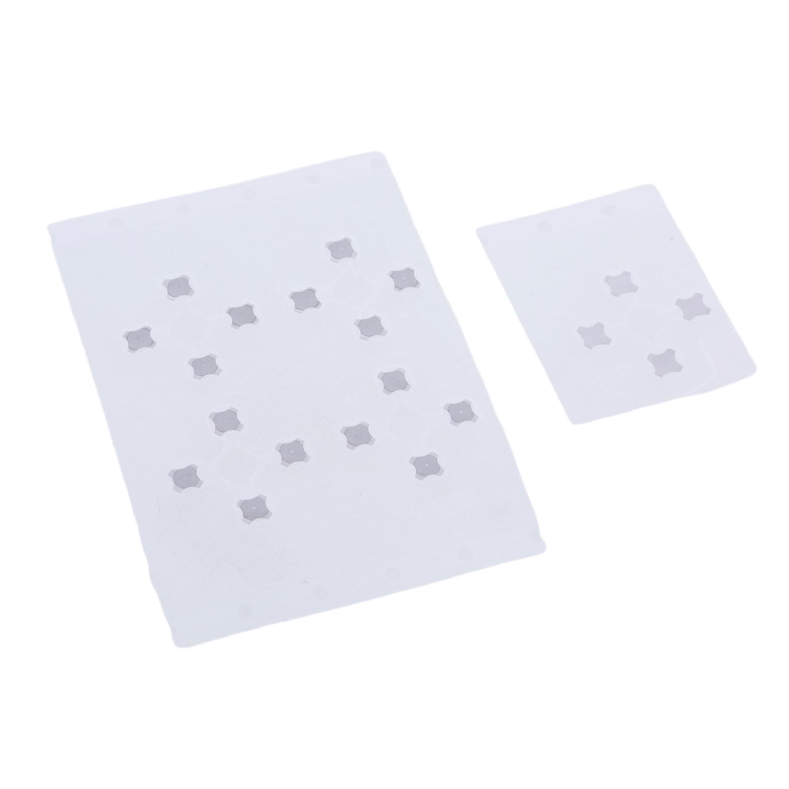 

Обновления Наклейки на кнопки контроллера Защитные крышки кнопок Набор наклеек для контроллера 5 шт. Улучшает сцепление и управление 1