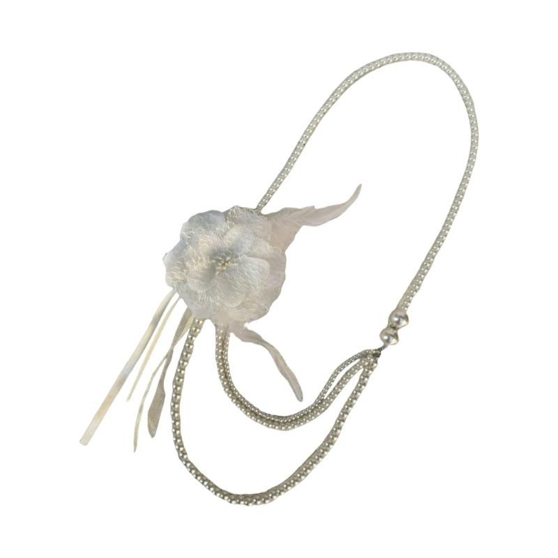 Retro Inspire Layer Imitation Pearls Necklace Portable Accessory for Adding A Touch Of Elegant To Any Stylish Outfits