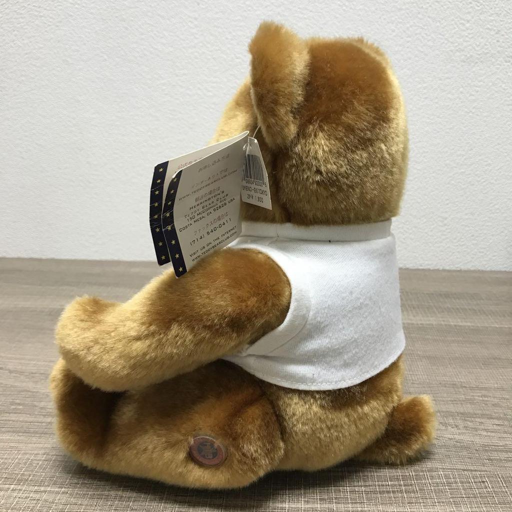 [USED] Tagged Hard Rock Cafe Teddy Bear Plush Toy