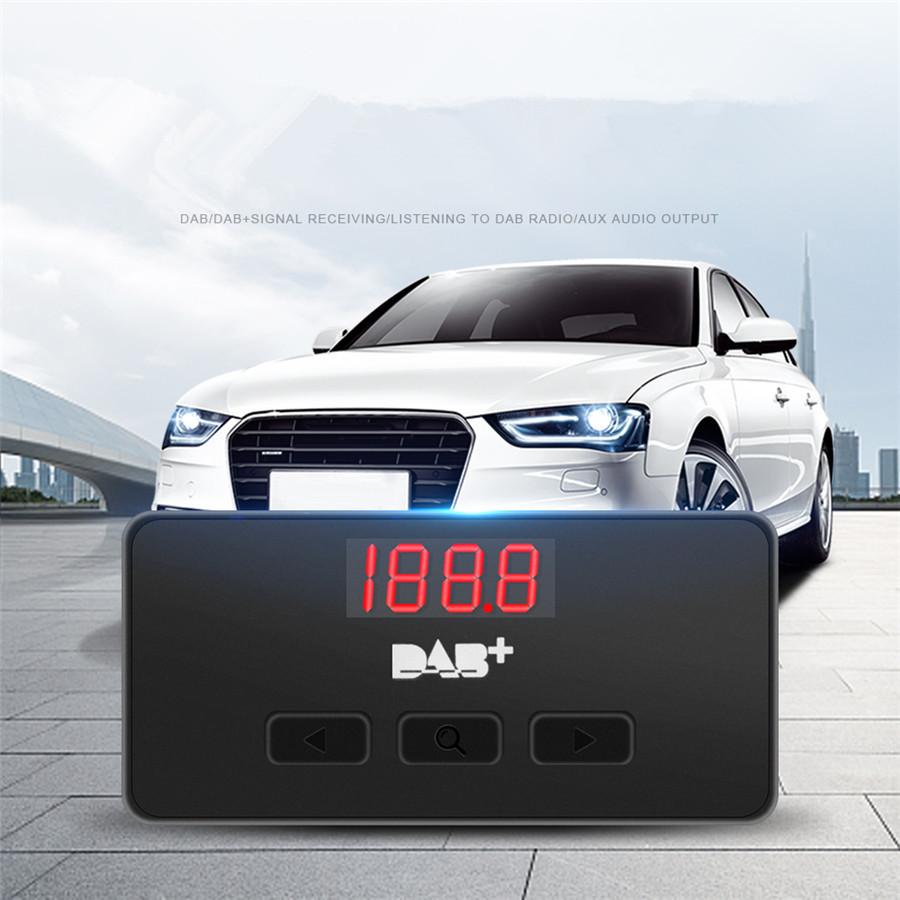 New 4-channel High Power Output In-Dash Car Stereo Aux USB/SD/FM/WMA/MP3/WAV Radio Player +Car DAB Radio Signal Receiver  Antenna  DAB Decoding Box
