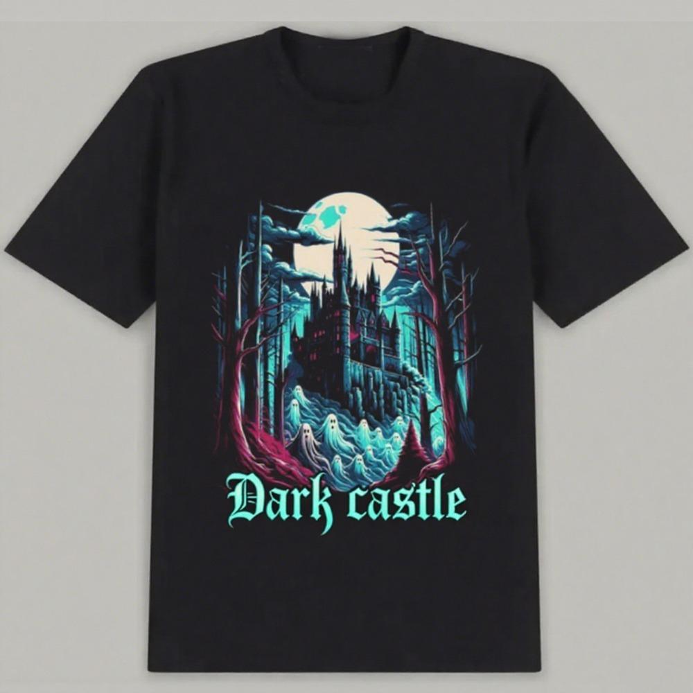 High-quality Comfortable Best-selling Light Cotton Short-sleeved and Couples Fashion Leisure Street Daily Style Printed T-shirts