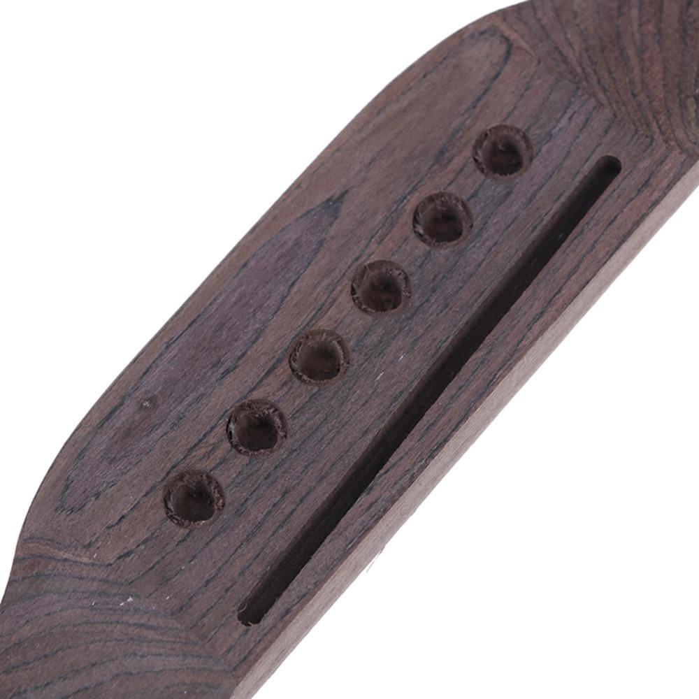 Accessories Rosewood Bridge for Acoustic Guitar Rosewood Guitar Parts Saddle  Basses Part