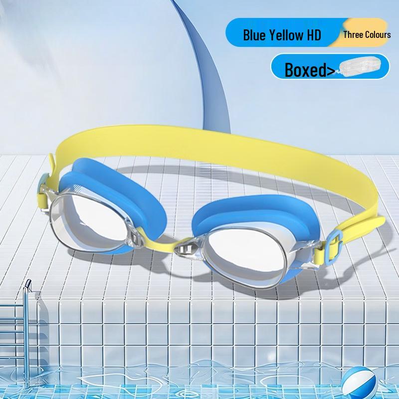 MDNG Kids Cartoon Adjustable Swimming Goggles