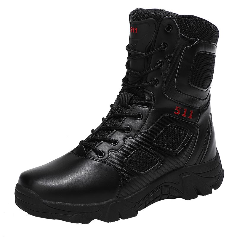 Pánské Boty Šněrovací Zimní Černé Vysoké Kotníkové Volnočasové Univerzální Pánské Ležérní Boty Protiskluzové Trendové Gumové Pánské Ploché Boty