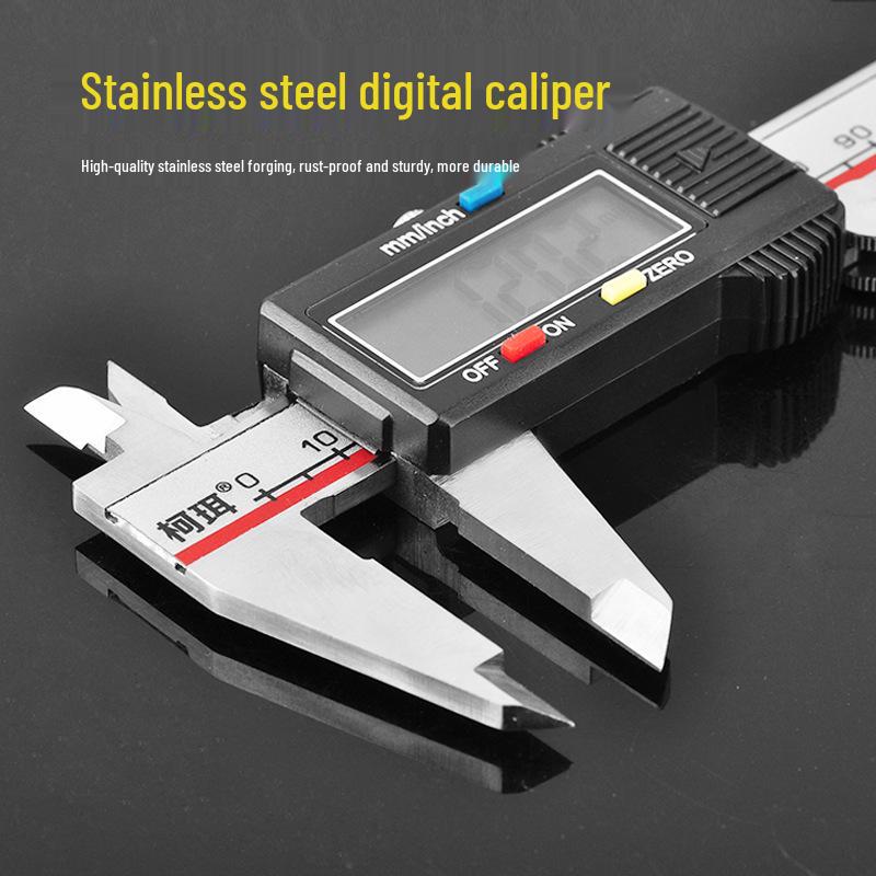 

Цифровий електронний штангенциркуль Keer з нержавіючої сталі для вимірювання внутрішніх, зовнішніх розмірів та глибини Special Electronic