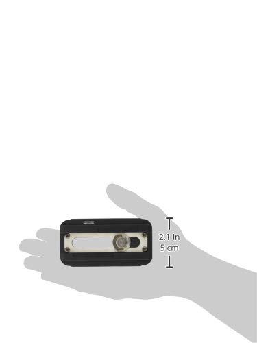 Velbon Spare Shoe Plate for QB-F51N and FHD-66A, Aluminum, Sliding Shoe Plate, Black, Part Number 475688