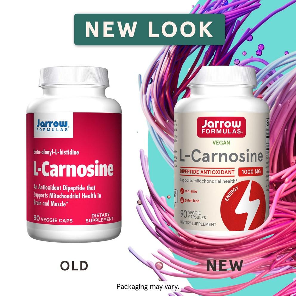 Jarrow L-Carnosine 1000mg Capsules