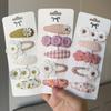 Cute Flower Hairpins Set for Women Colorful Fabric Hair Accessories with Floral Designs, Perfect for Stylish Hairstyles, Stylish Hair Decor, Floral Ha