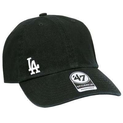 47 Clean Up Unisex Mini Logo Cap Dodgers Black Women's Men's