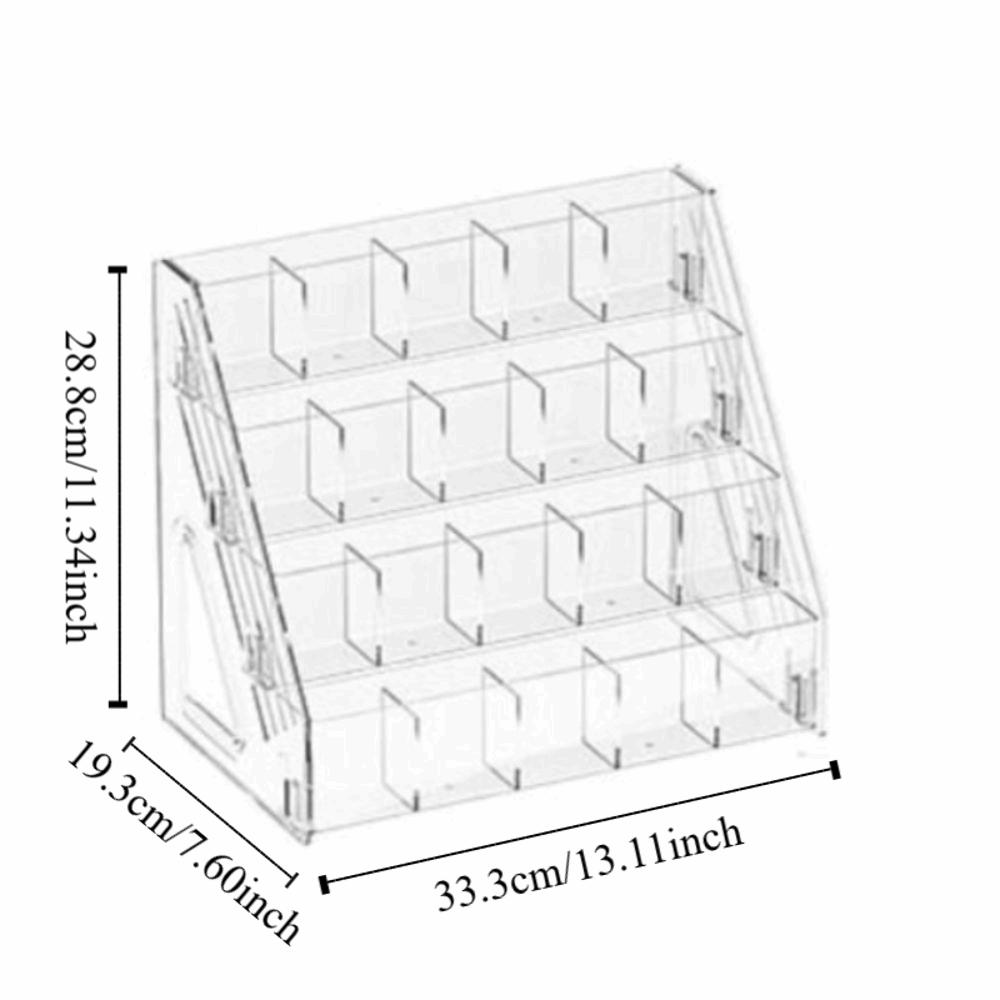 Ablageständer für Aquarellstifte mit großer Kapazität 3/4/5 Ebenen Aufbewahrungsbox für Markerstifte Schreibwarenladen