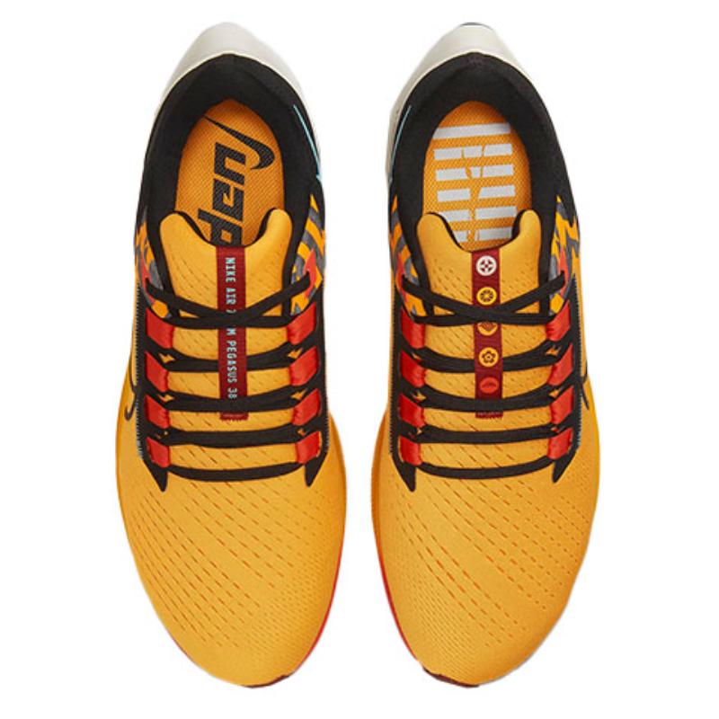 Nike Tênis Air Zoom Pegasus 38 Dourado Universitário Preto DO2423-739