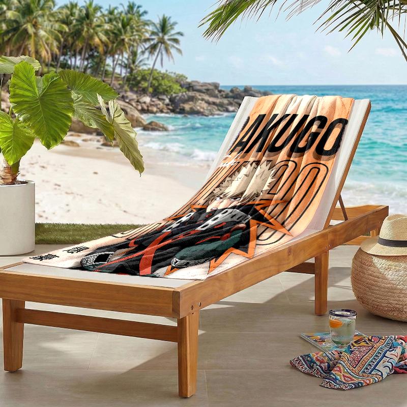 Bakugou Fashion Beach Towel: Ideal for Summer Adventures Soft, absorbent and quick drying suitable for swimming and bathing