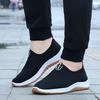 2026 Herren Rutschfeste und Abriebfeste Dicke Sohle Stoffschuhe Atmungsaktive Sport- und Freizeitschuhe Slip-On Klassische Sneaker