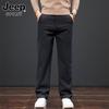 JEEP SPIRIT Men's Autumn/Winter Loose Straight Casual Business Pants