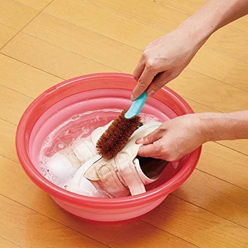 Aimedia Faltbare Waschwanne, ca.. 5L, Becken, Eimer, Faltbar, Kompakt, Platzsparend, Mehrzweck, Reinigung, Wäsche, Bad, Einweichen, 31cm