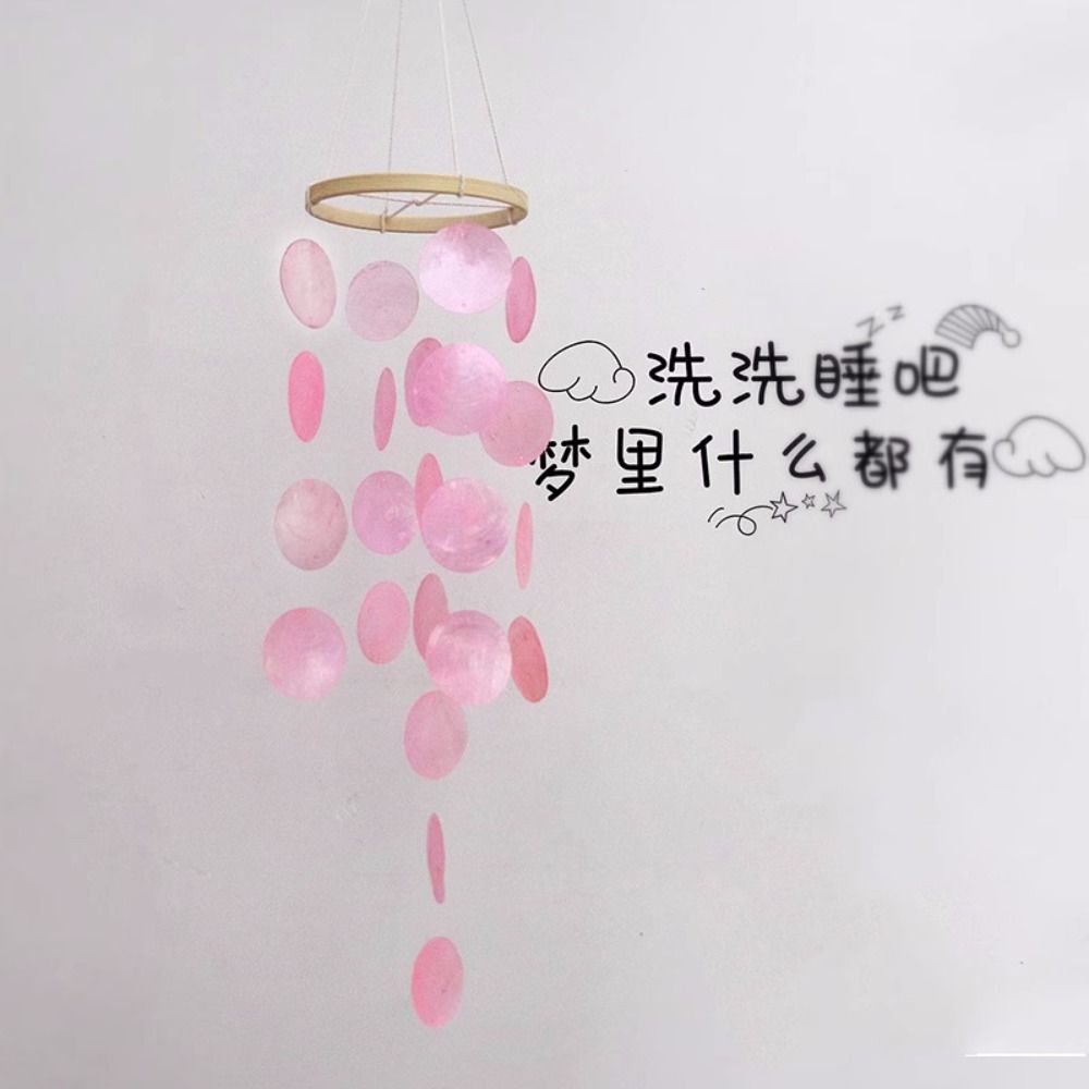 With Crisp Ringtones Garden Wind Chimes Natural Shell Dream Catchers Ornament Shell Pendant  Home