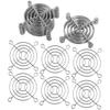 Uxcell 58mm Fan Grill Metal Fan Guard Cooling Fan Finger Guard Protector PC Fan Grill for 60mm Case Fans Silver Tone 20pcs