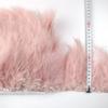 Feather1 Meter soft Marabou Feathers Trim fringe 10-15cm Turkey feather Ribbon for Crafts Clothing Wedding Decoration Sewing Plumes