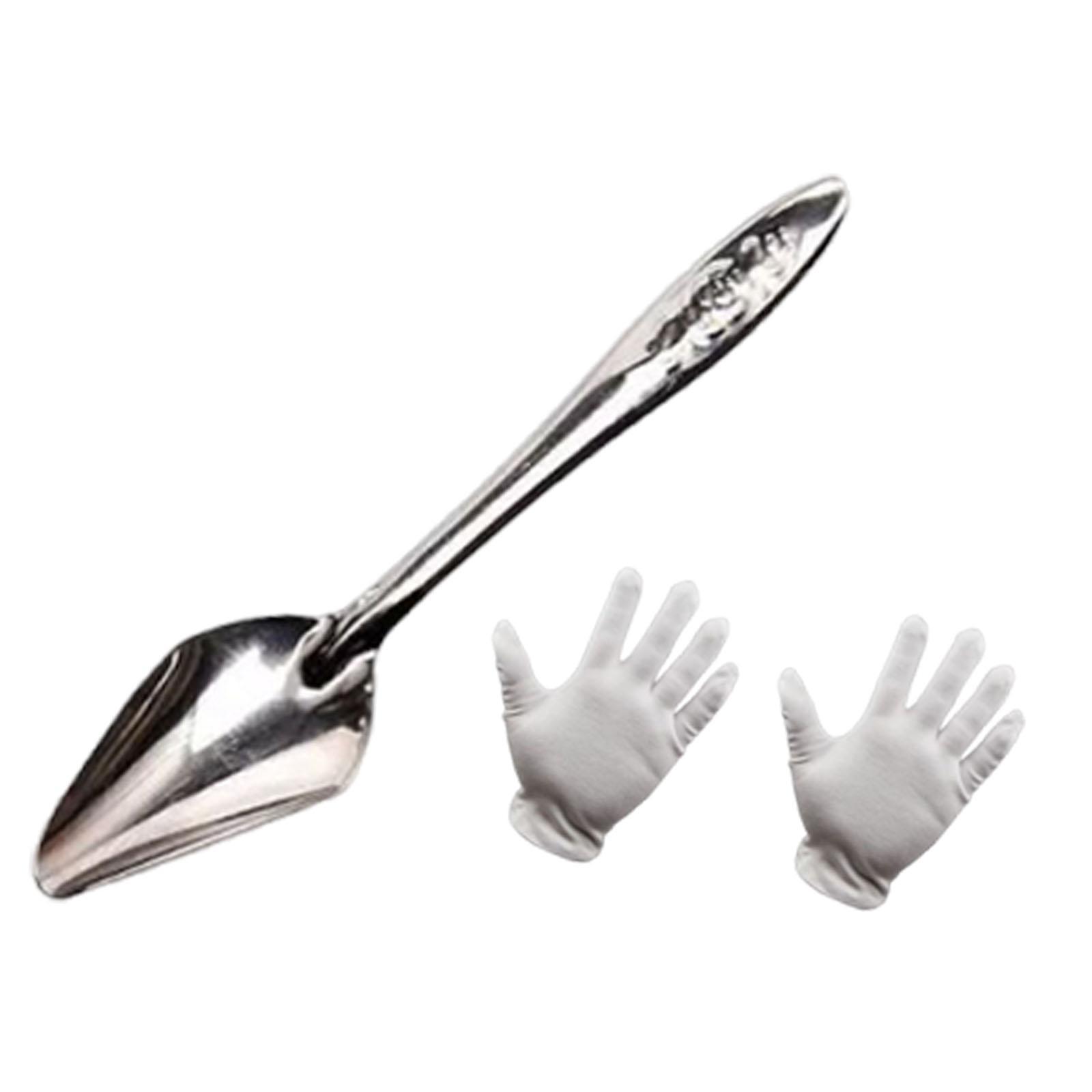 

Bird Feeder Spoon Portable Metal Parrot Feeding Scoop Easy Grip Durable Hand Tool for Small Bird Aviary Accessories