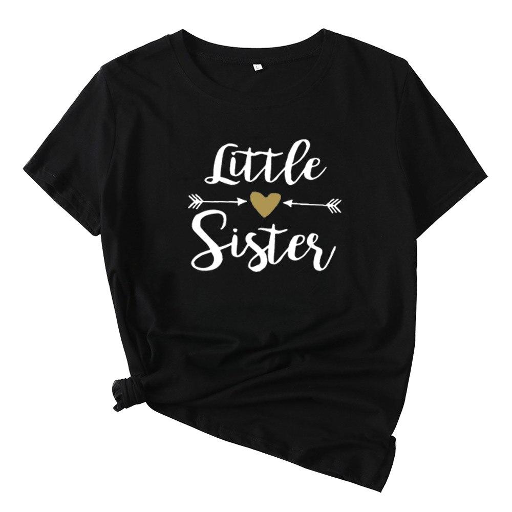 Best Friends T Shirt Women Big Sister 