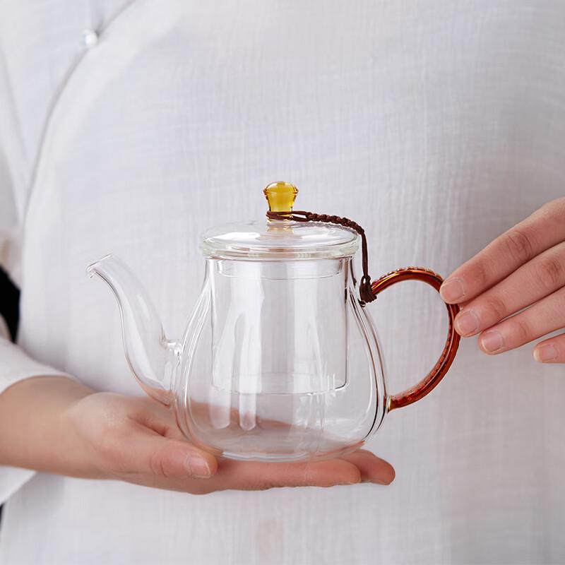 Lvchangming Thickened Heat-Resistant Glass Teapot