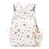 Schoolbag Korean version ins cartoon kitten backpack female college style student schoolbag cute sweet bow casual backpack