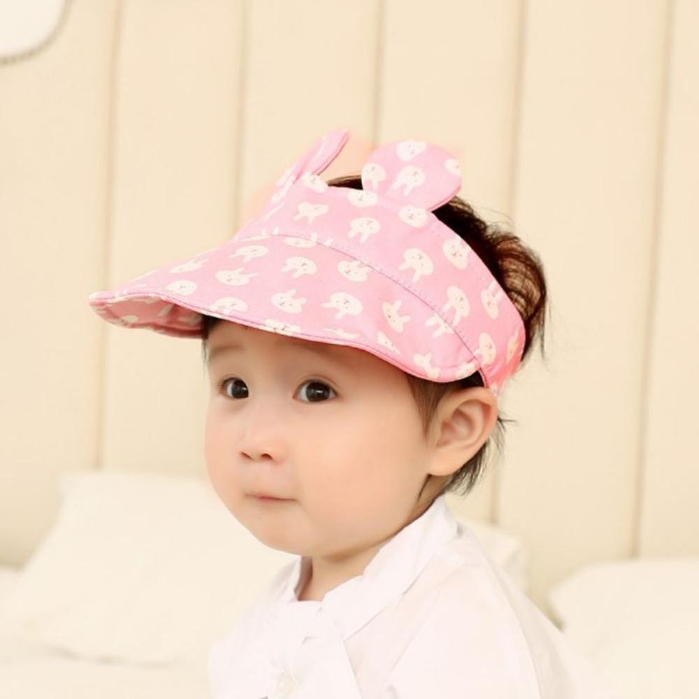 

Sunscreen Visor Caps Shading Hat Thin Style Children Sun Hats Fashionable Korean Style Cap