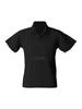 Miyake Men's Loose Fit Pleated Polo Shirt - Summer Breathable Short Sleeve with Turn-Down Collar, Solid Color (JM030)
